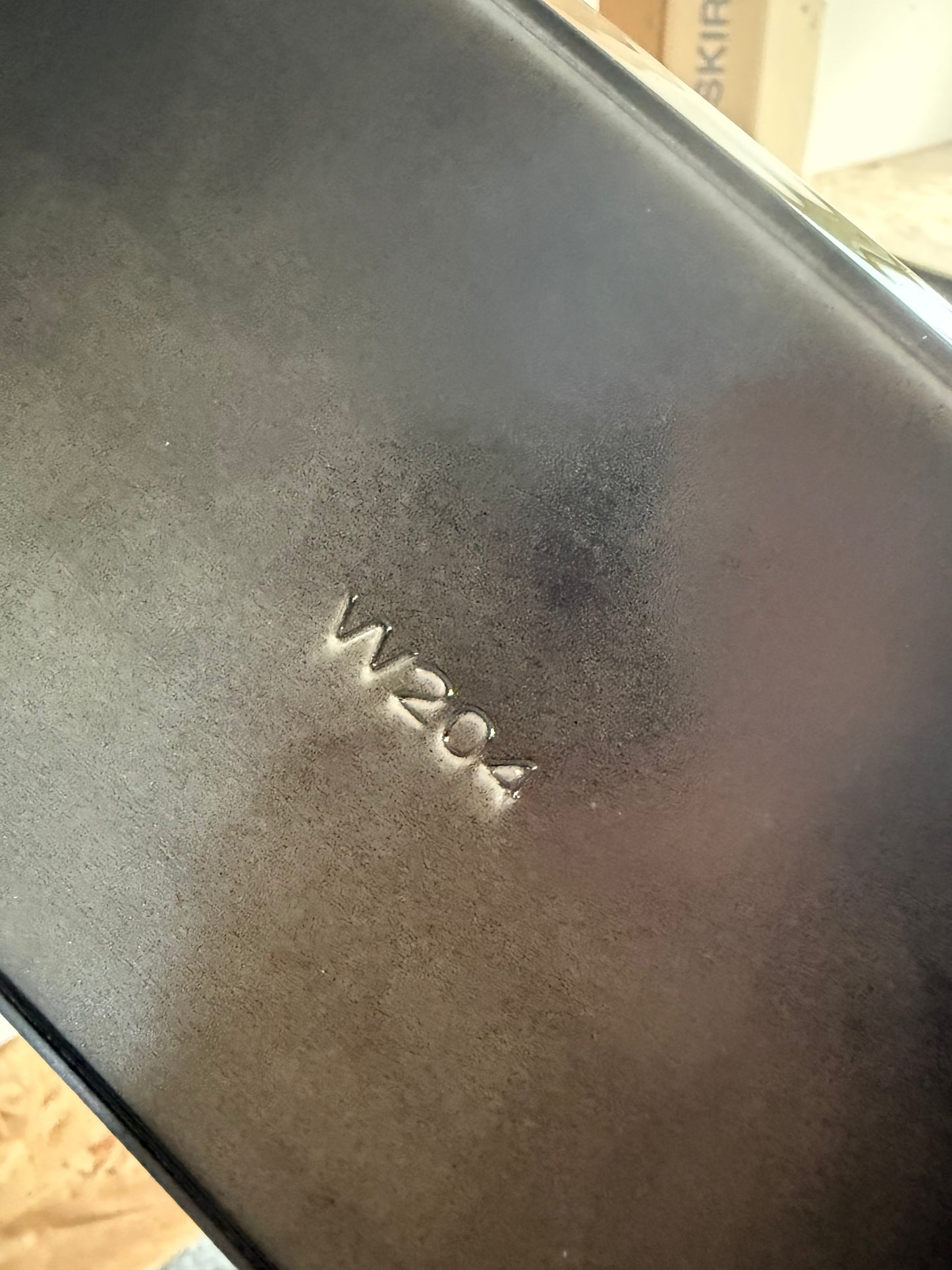 Eleron spate pentru Mercedes Clasa C W204 lac negru piano