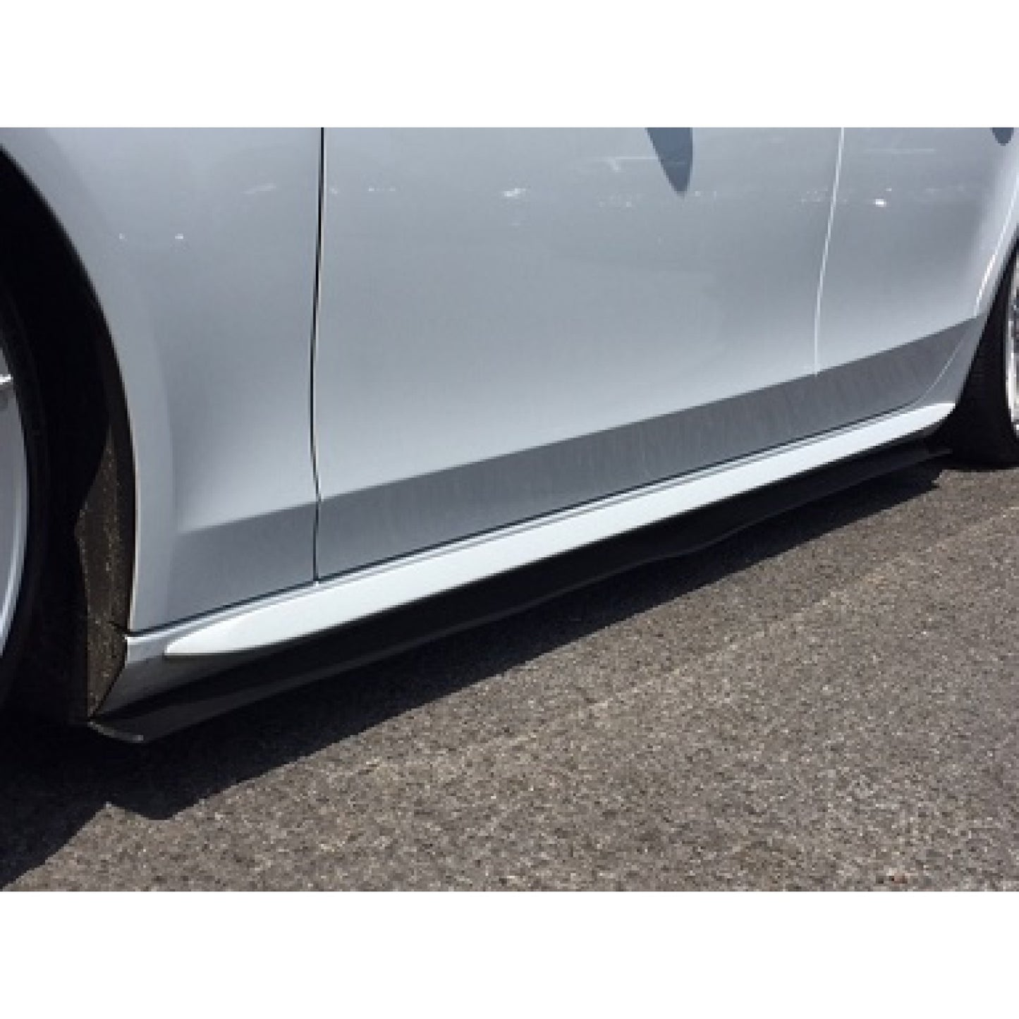 PANOU LATERAL S-LINE PENTRU AUDI A4 B8 SEDAN/AVANT VOPSEA NEAGRĂ PIAN