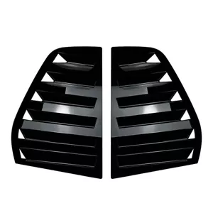 Тунинг добавки за задни странични стъкла – VW Golf 5 (2003–2009), черен гланц