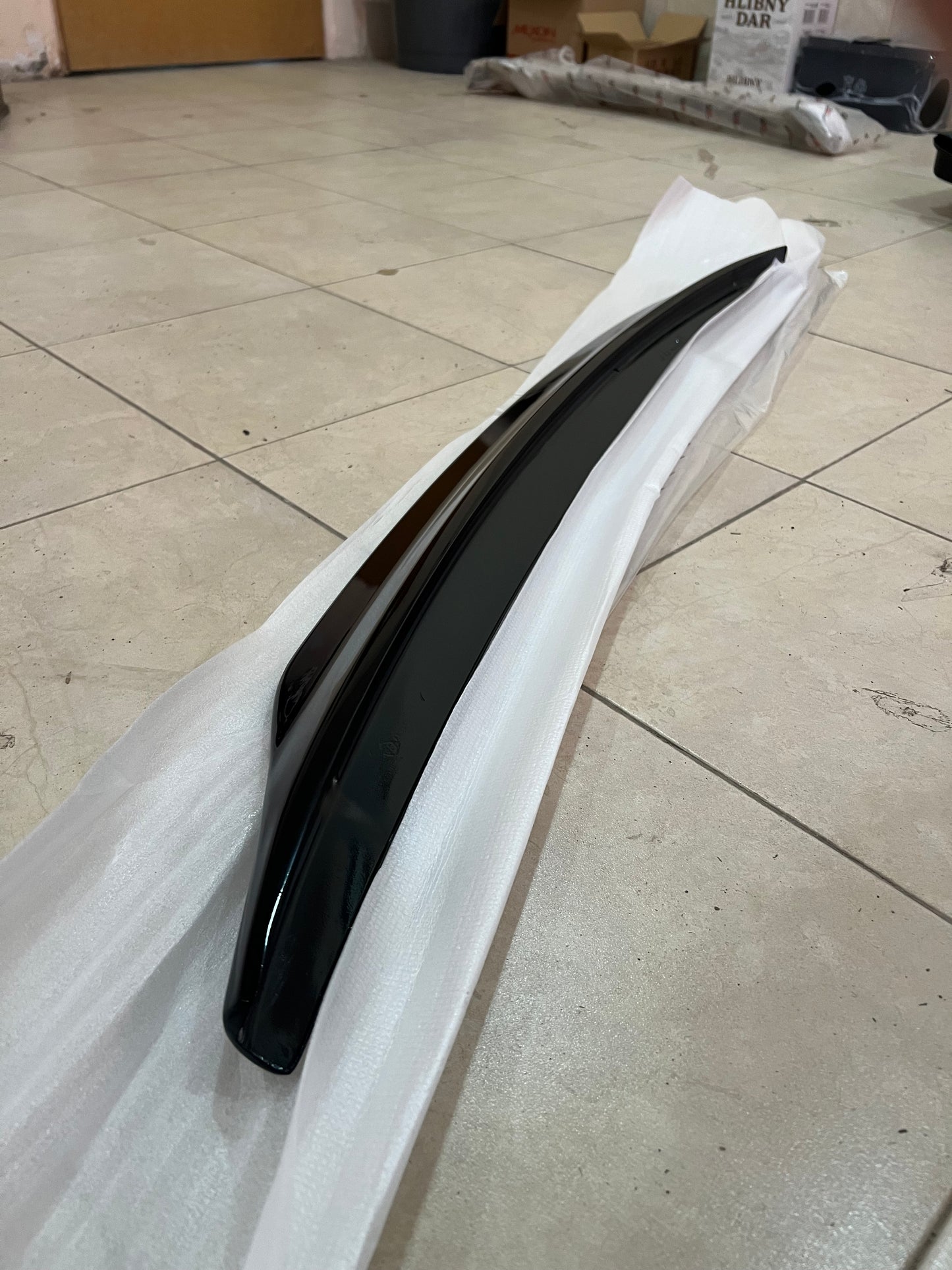 Eleron portbagaj A5 B8 ABS negru lucios / 2009-2016 (Coupé)