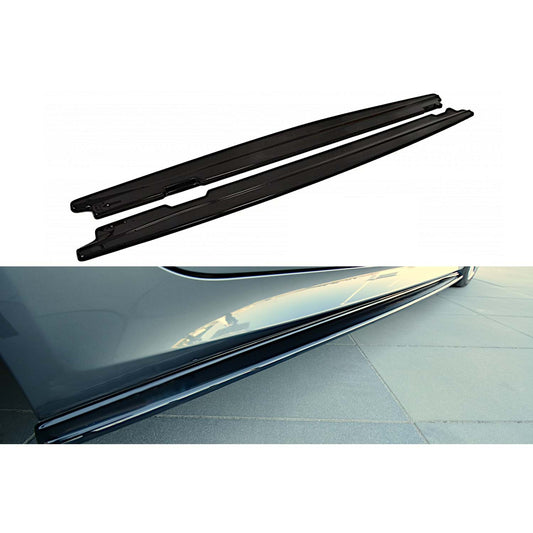 INSERȚII PRAF MAX STYLE PENTRU BMW E60 E61 VOPSEA NEAGRĂ PIAN