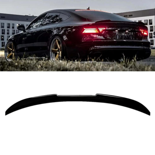 SPOILER SPATE PENTRU AUDI A7 C7 2012-2018 VOPSEA NEAGRĂ PIAN
