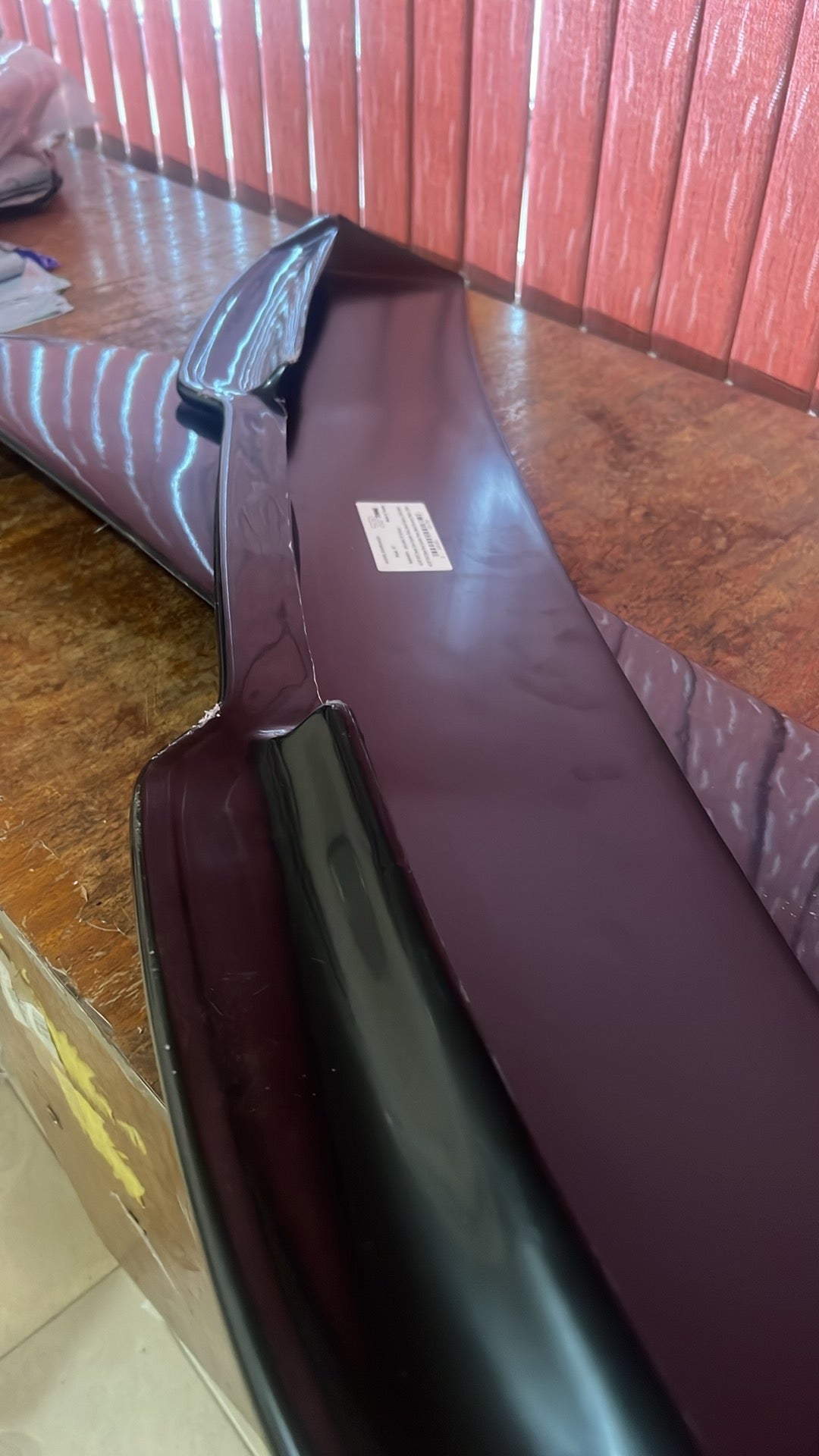 SPOILER PENTRU AUDI A3 8P 2003-2008 4 uși Stil RS3