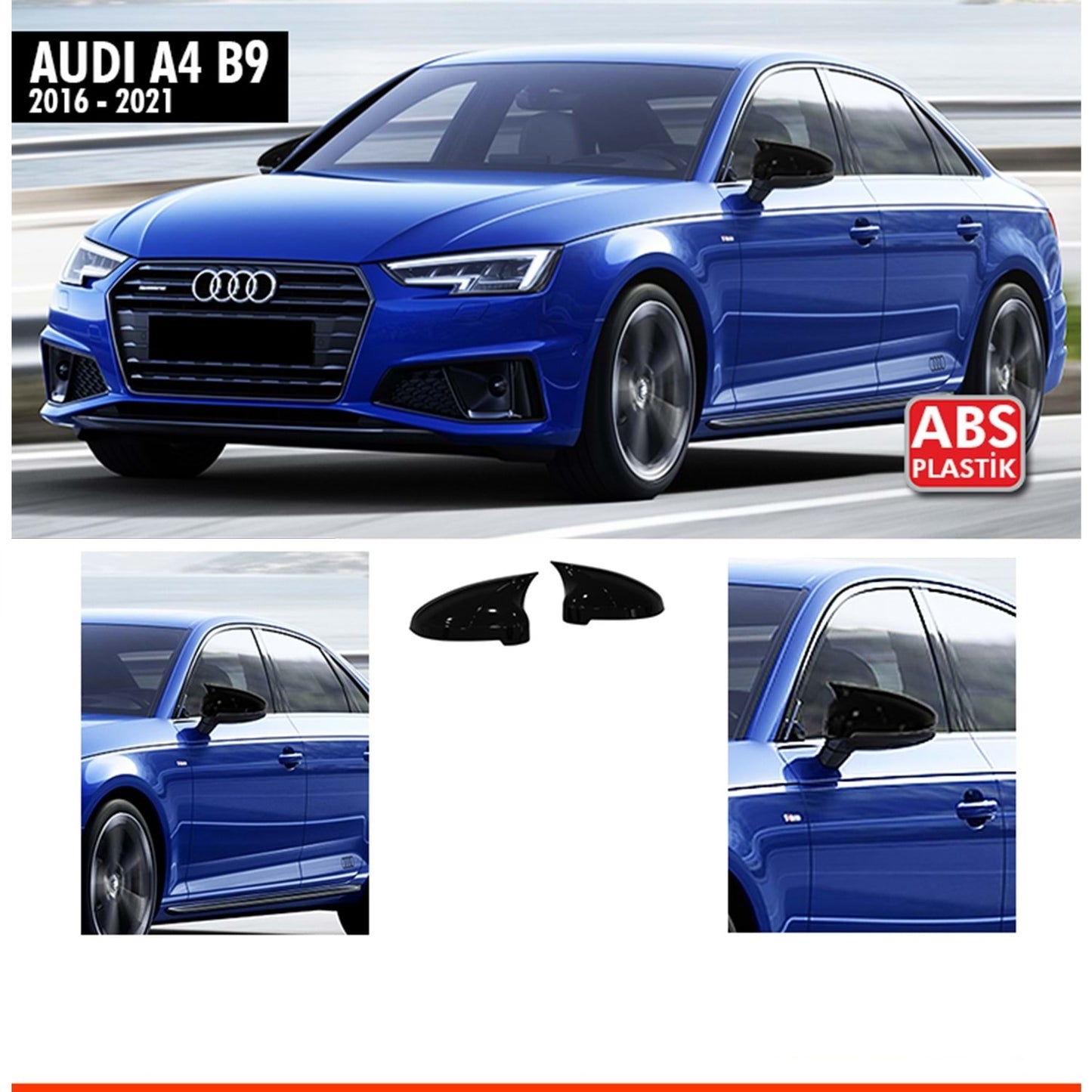 CARCASE OGLINZI PENTRU AUDI A4 B9 2016-2021