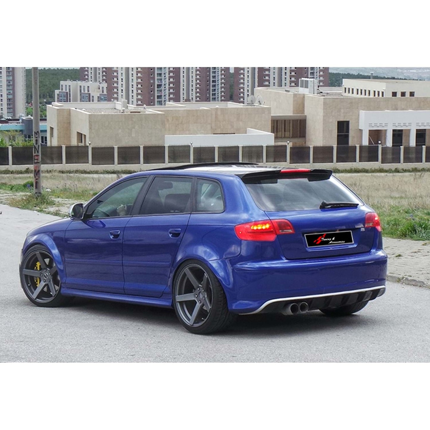 SPOILER PENTRU AUDI A3 8P 2003-2008 4 uși Stil RS3