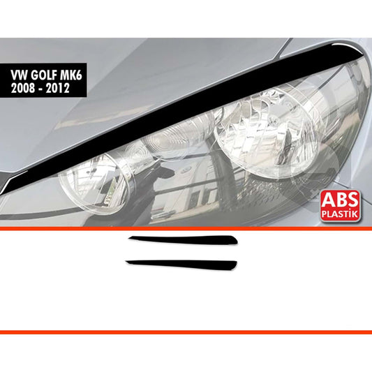 PROTECȚII FARURI PENTRU VW GOLF 6