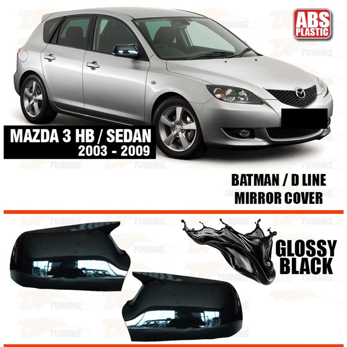 CARCASE OGLINZI PENTRU MAZDA 3 2003-2009