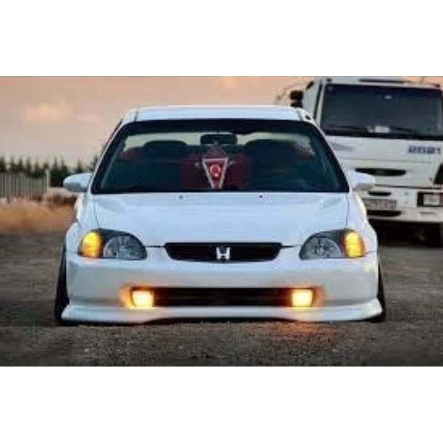 SPOILER FAȚĂ STIL MUGEN PENTRU HONDA CIVIC 1996-1998