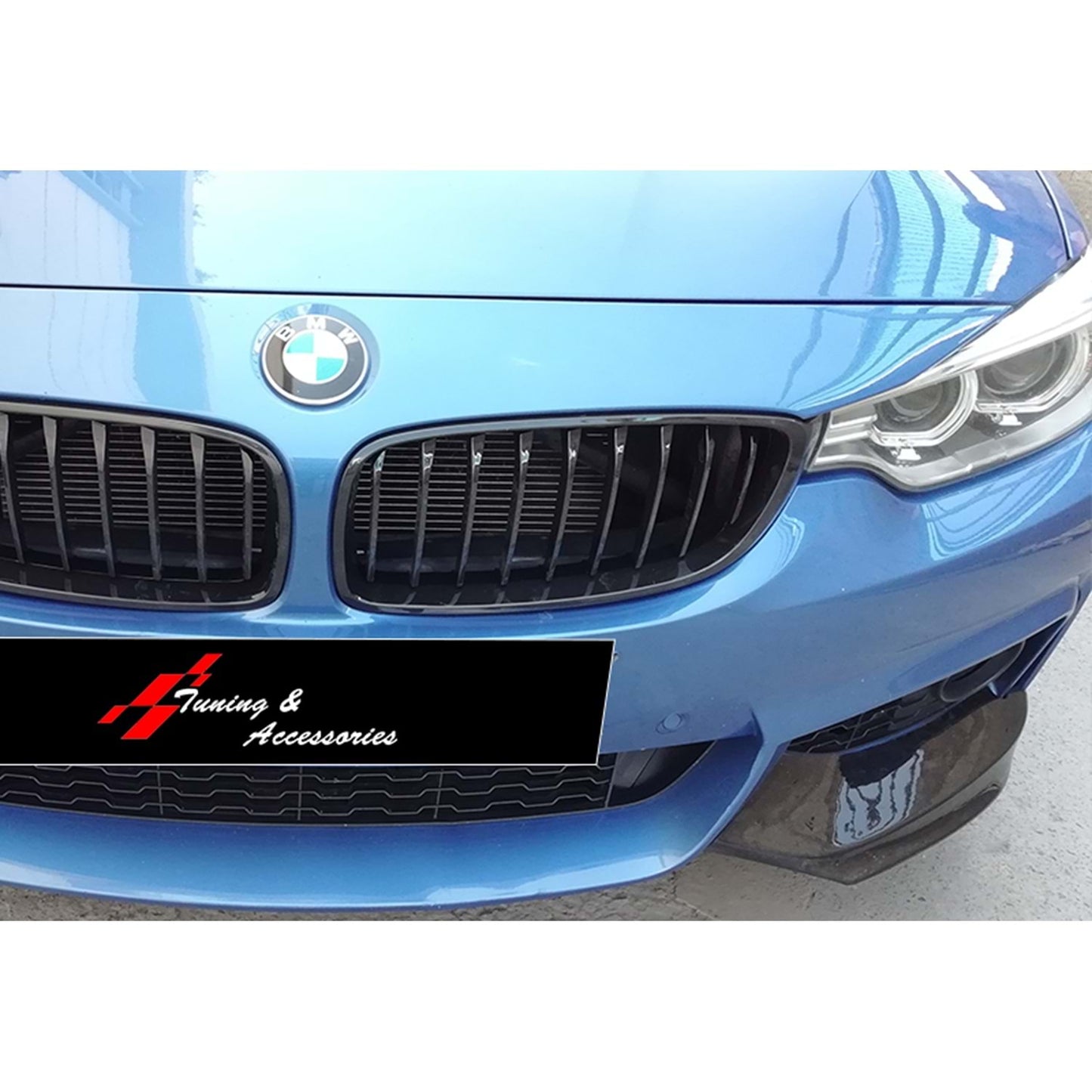 F32 - F36 Difuzoare față M Technic negru piano 2014-2020