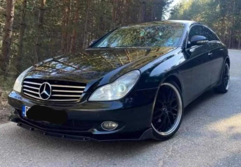 Преден спойлер / лип / нож за Mercedes CLS W219