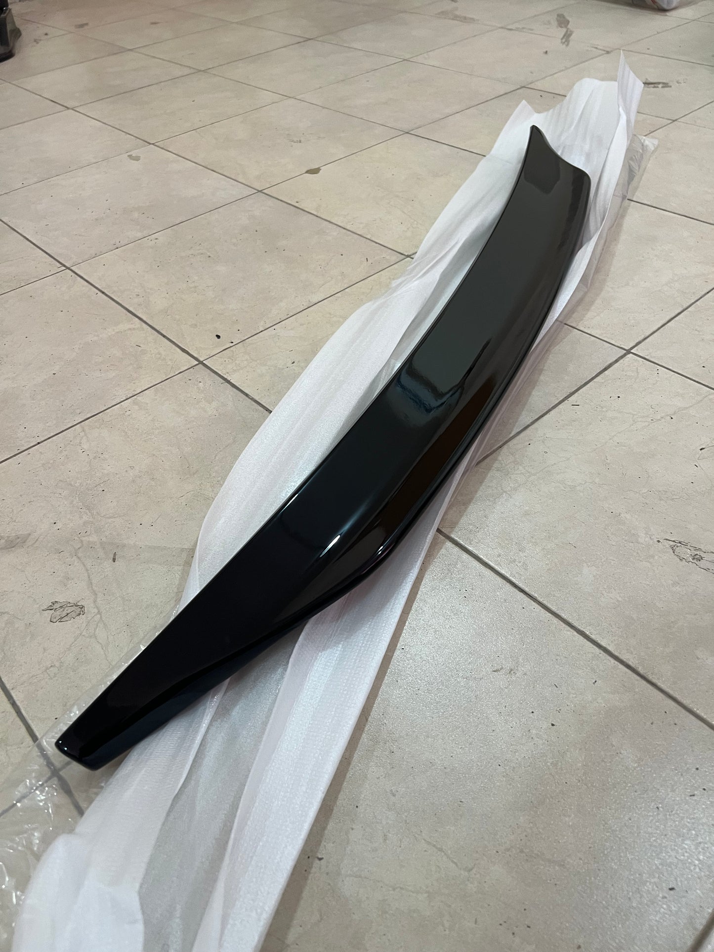 Eleron portbagaj A5 B8 ABS negru lucios / 2009-2016 (Coupé)