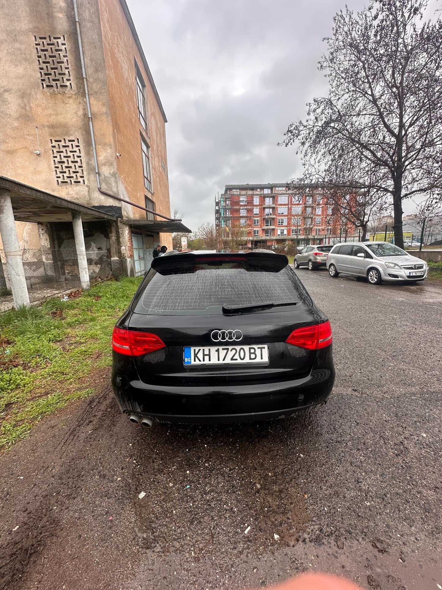 Eleron Audi A4 B8 2008-2015 RS Style negru lac piano