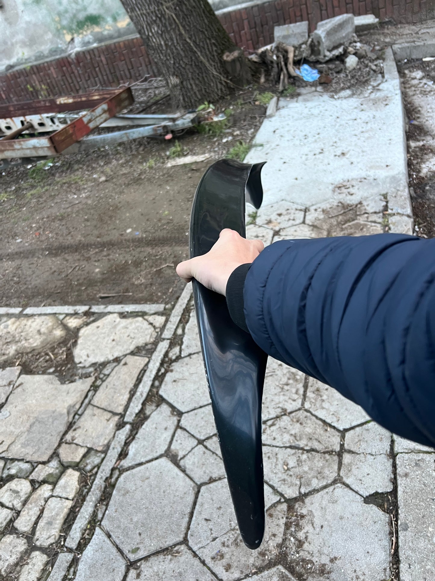 Спойлер за багажник стил CSL за BMW E60 черен пиано лак