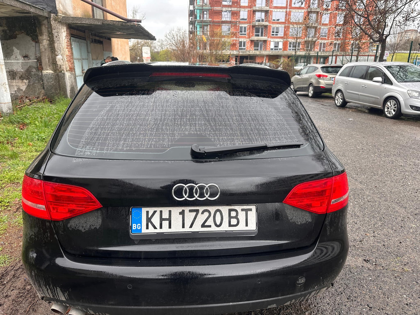 Eleron Audi A4 B8 2008-2015 RS Style negru lac piano