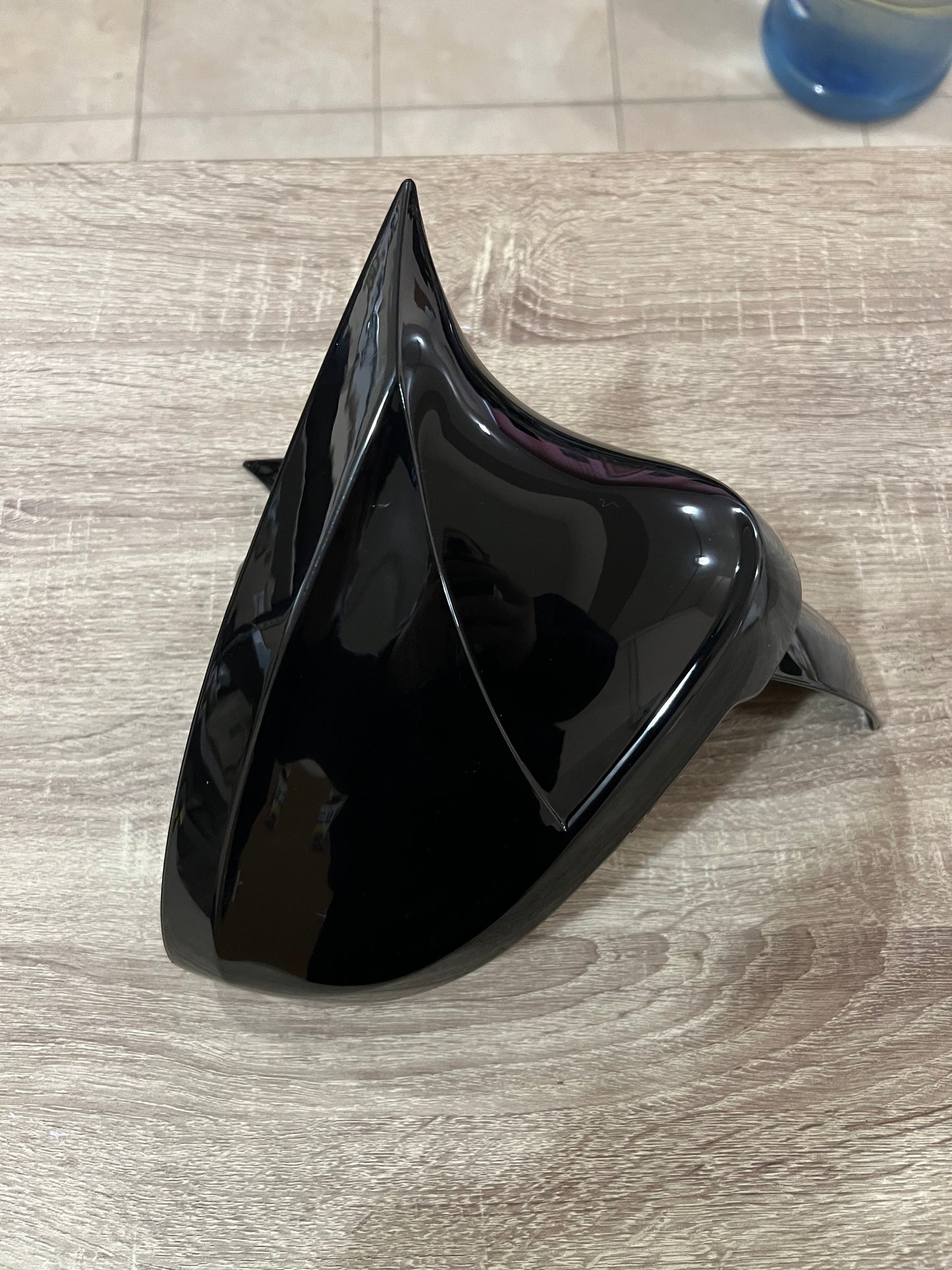 Capace oglinzi design BATMAN pentru AUDI A5 B8 2008-2015 SPORTBACK - lac negru piano