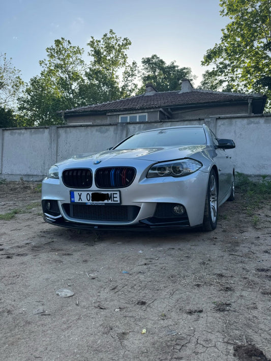SPOILER FAȚĂ PENTRU BMW SERIA 5 F10 PENTRU BARĂ DE PROTECȚIE M-TECH