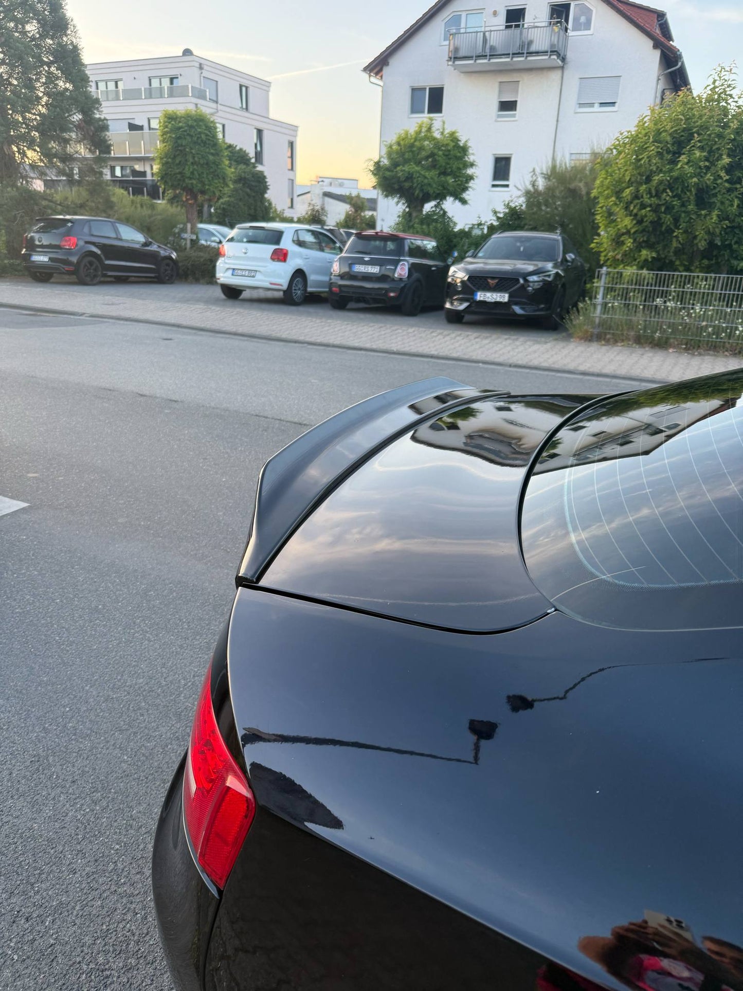 Eleron portbagaj A5 B8 ABS negru lucios / 2009-2016 (Coupé)