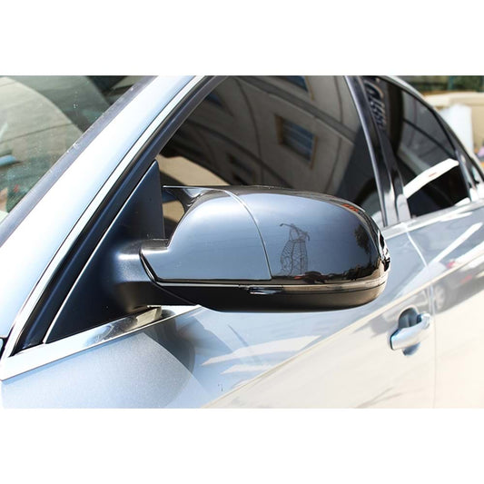 Capace oglinzi design BATMAN pentru AUDI A5 B8 2008-2015 SPORTBACK - lac negru piano