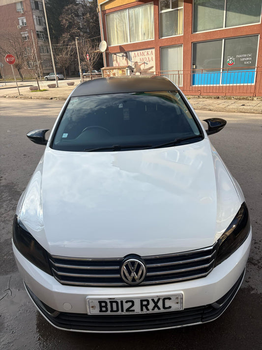 Huse oglindă design BATMAN pentru VW PASSAT B7 - lac negru piano