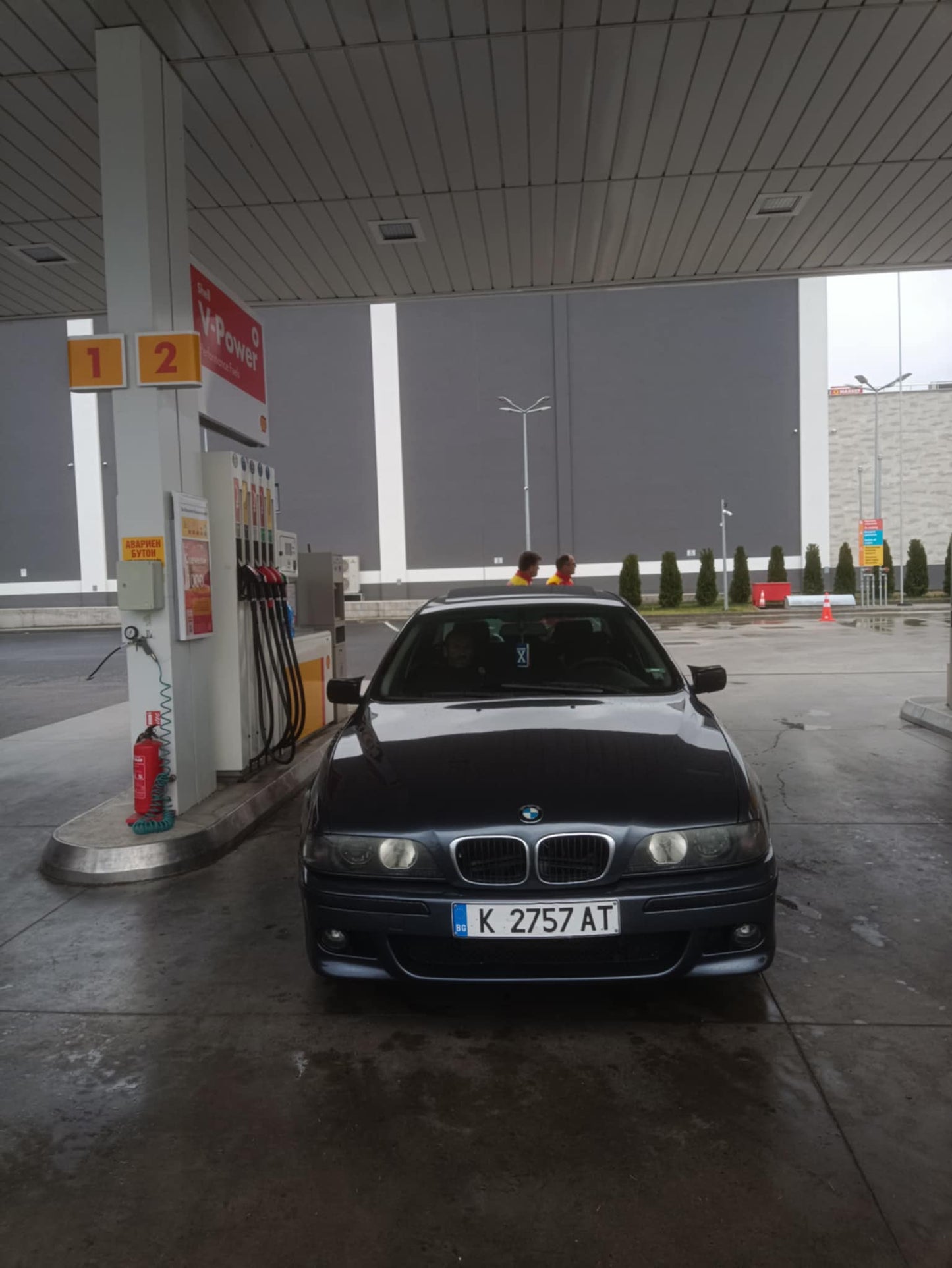 Capace oglindă design BATMAN pentru BMW seria 5 E39 1995-2003 - lac negru piano