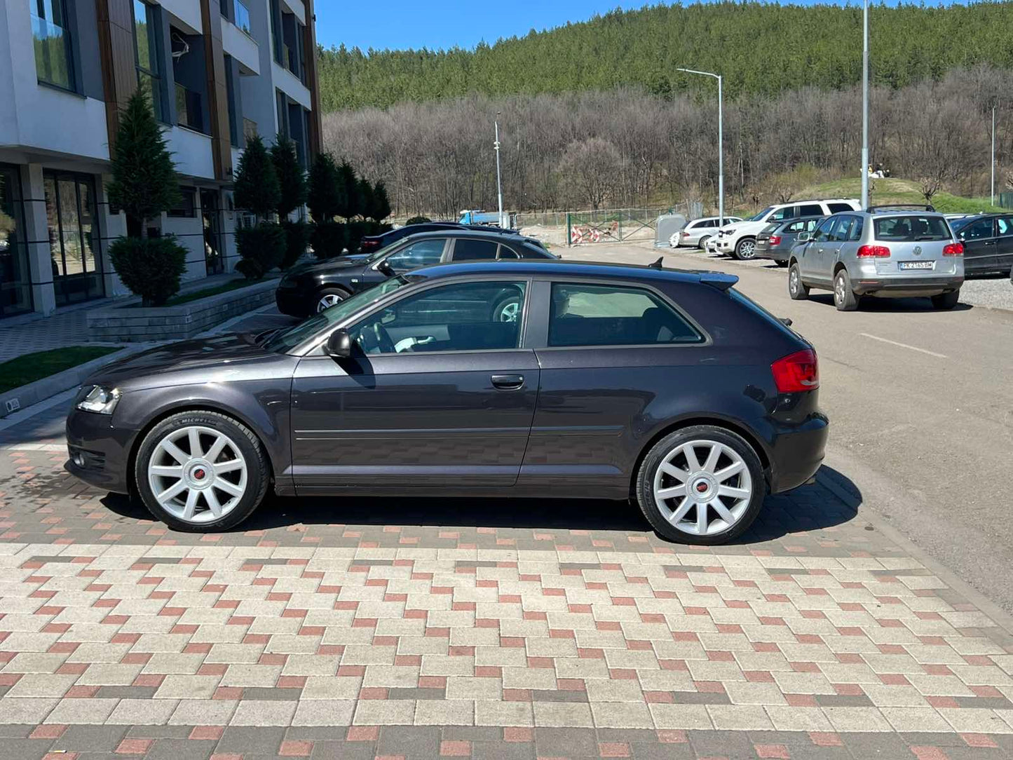 SPOILER PENTRU AUDI A3 8P 2003-2008 4 uși Stil RS3