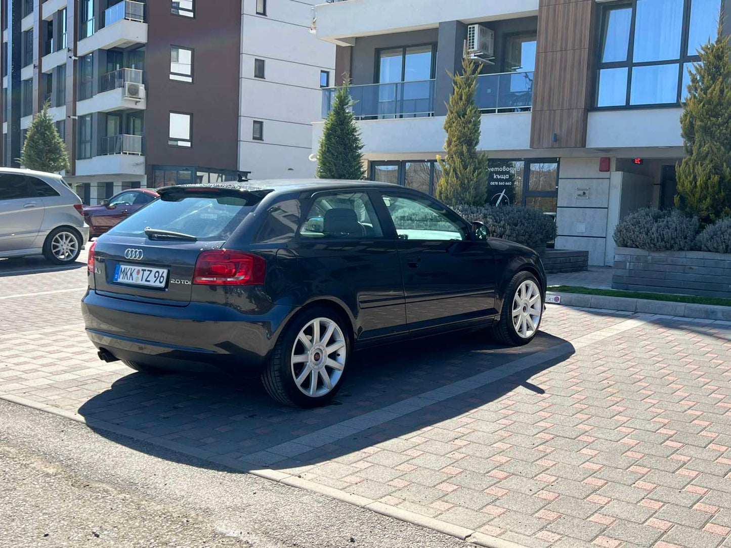 SPOILER PENTRU AUDI A3 8P 2003-2008 4 uși Stil RS3