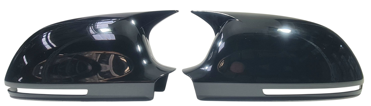 CARCASE OGLINZI PENTRU AUDI A4 B8 2008-2014 / AUDI A3 2008-2012 CU SEMNALIZARE ÎN CARCASĂ