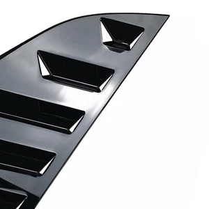 Accesorii tuning pentru geamurile laterale spate – VW Polo (2009–2017), negru lucios