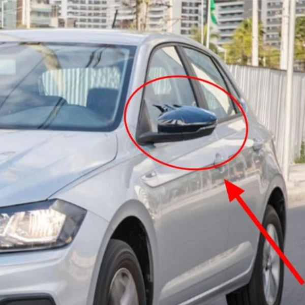 CARCASE OGLINZI CU DESIGN BATMAN PENTRU VW POLO 2009-2018