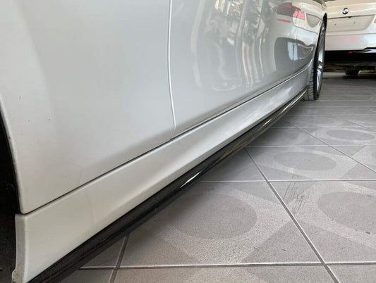 Тунинг Добавки / Лайсни за Прагове за BMW F10/F11 черен пиано лак